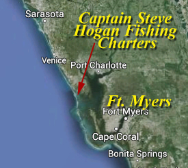 Ft. Myers Fishing Charter Map